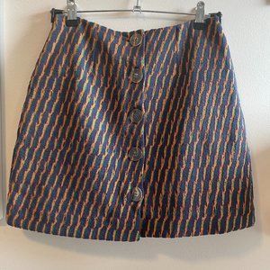 & Other Stories Button Front Miniskirt